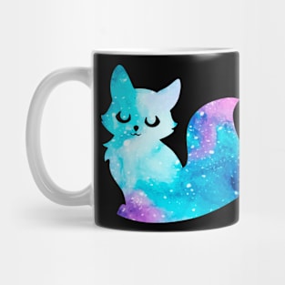 Cute Galaxy Fox Art Mug